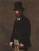 Henri Fantin-Latour Portrait of Edouard Manet Sweden oil painting artist